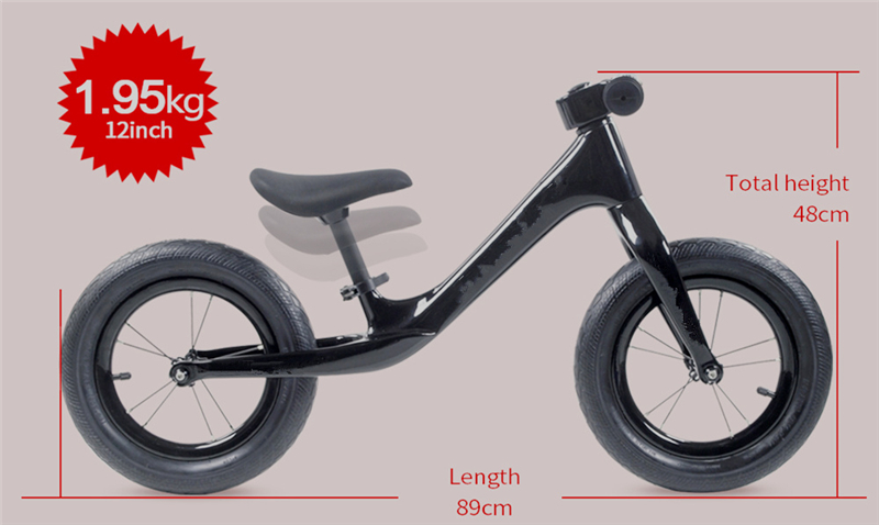 height for 12 inch bike